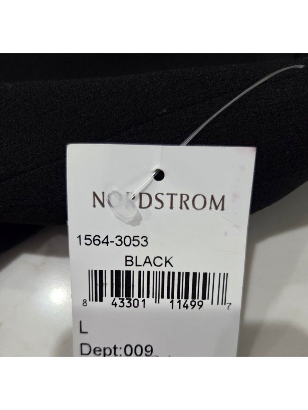 Dress The Population Catalina Crepe VNeck Black Fit & Flare Cocktail Dress L NWT - Picture 9 of 13